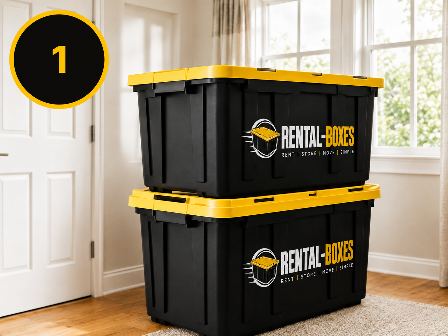 We deliver boxes to your door